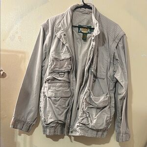 Cabela's Men's Gray Safari Jacket
